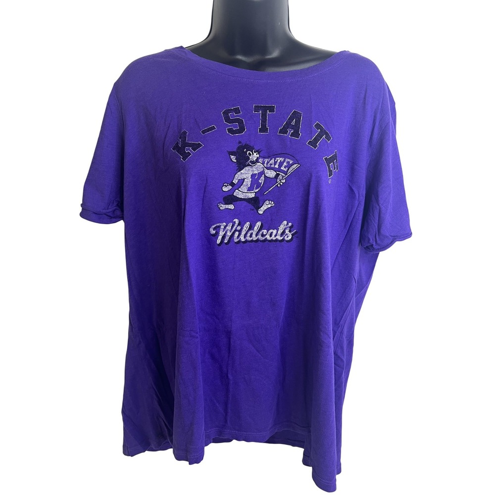 Kansas State‎ Wildcats Shirt Mens Medium NCAA College Basketball Tee Supima